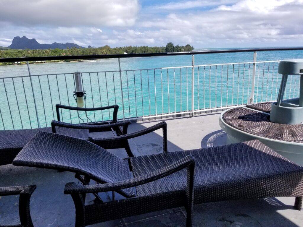 Tuhaa Pae covered back deck